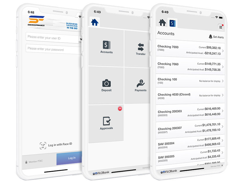 FLCBank Business App